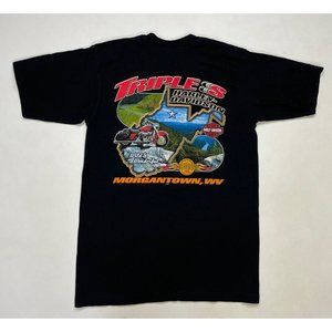 VINTAGE Harley Davidson Morgantown West Virginia 2005 T-shirt Men Adult Medium